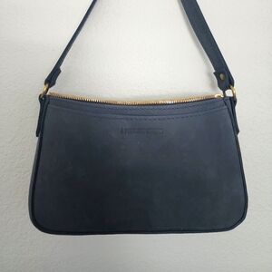 EUC Portland Leather Goods Lucy handbag in Deep Water
